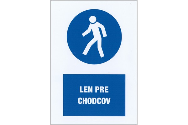 Len pre chodcov M010.02